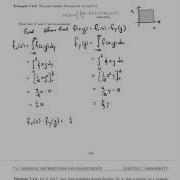 Multivariable Calculus And Probability 7 4 Marginal Distributions And Independence 5 Of 6