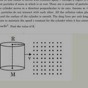 Variable Mass System Force Due To Dust Particles Centre Of Mass Olympiad JEE