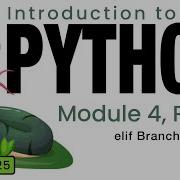 Python Spring 2025 Module 4 7 Elif Branching