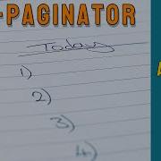 Angular Mat Table Paginator