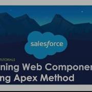 Lightning Web Components LWC Calling Apex Method Salesforce