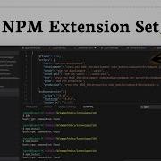 Как установить расширение NPM в Visual Studio Code