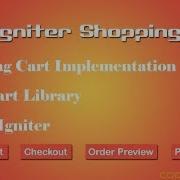 Shopping Cart Implementation In CodeIgniter