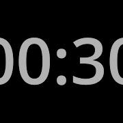 30 SECOND TIMER No Sound Full HD 1080p COUNTDOWN