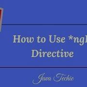 Angular 8 NgIf Directive Example Java Techie