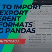How To Import And Export CSV Data Using Pandas In Jupyter