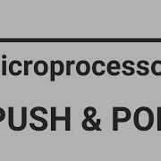 Microprocessor PUSH POP
