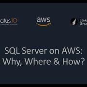 SQL Server On AWS Why Where How On Demand Webinar