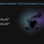 Java Solution Calculate Distance Between Two Coordinates From String Input