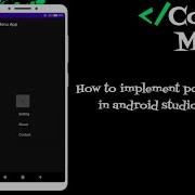How To Implement Popup Menu In Android Studio Kotlin