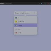 Dropdown Menu ReactJs