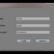 Membuat Tombol Cari Dan Hapus Di Java Eclipse