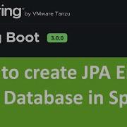 Mapping A Database Table To A JPA Entity