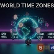 Create A Stunning World Clock With HTML CSS JavaScript Full Tutorial Write In Code