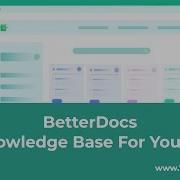 BetterDocs База знаний для вашего сайта