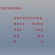 Program To Display Character Pattern 7 Spice N Digital C Language Part 47