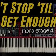 Don T Stop Til You Get Enough Michael Jackson Nord Stage 4 70s 80s Disco Funk Cover Sound Pack