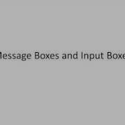 Excel VBA Topic 2 4 Message Boxes Input Boxes