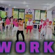 WORK LINE DANCE Chor Marlon Ronkes Romain Brasme Demo By Tessa Studio L D