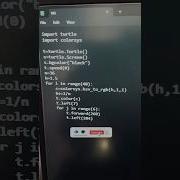Create A Design Flower Using Python In Vs Code Coding Python Shorts