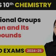 Functional Groups Carbon And Its Compounds Class 10 Chemistry Chapter 4 CBSE 2024 25