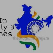 Making The Map Of INDIA In Just 3 Lines Of Code