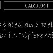 Calculus 3 9 2 Propagated And Relative Error In Differentials