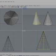RHINO 7 Videocourse 01 Introduction Interface Tools Panels Basic Commands Nurbs VS Mesh