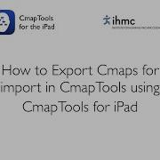 CmapTools For IPad Exporting Cmaps For Importing Into CmapTools