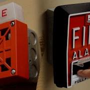 ADT Fire Alarm System Test 35 Wheelock 7002T 24 Doing Code 3