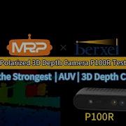 P100R Polarized 3D Structured Light Camera Test Compared With Intel D435i