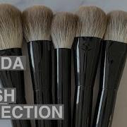 My Current Takeda Fox Brush Collection