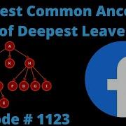 LOWEST COMMON ANCESTOR OF DEEPEST LEAVES LEETCODE 1123 PYTHON DFS SOLUTION