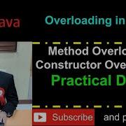 Java Method Overloading And Constructor Overloading Explanation And Practical Demo