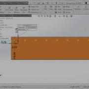 SOLIDWORKS Tutorial Equal Spacing For Linear Patterns