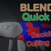 Blender Backface Culling Not Working Here S The Fix For Beginners