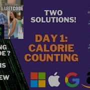 Advent Of Code 2022 Day 1 Calorie Counting Solve These For FAANG Interviews Forget LeetCode
