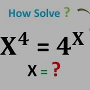 Most Difficult Exponential Equation