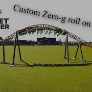 How To Make A Custom Zero G Roll On Console Planet Coaster Fast Tutorial