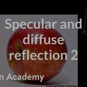 Specular And Diffuse Reflection 2 Geometric Optics Physics Khan Academy