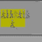 Flash Walk Cycle Part 1 Creating Your 8 Characters