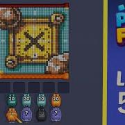 Pixel Flow Level 521 Solution Walkthrough