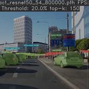 YOLACT Resnet50 550px YOLO Instance Segmentation