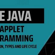 030 JAVA Applet Programming Introduction Types And Life Cycle