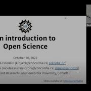 Workshop Introduction To Open Science