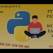 Python Pattern Program To Print Y By Using For Loop