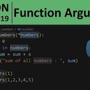 Python Tutorial 19 Function Arguments In Python Programming