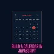 Build A Calendar In Javascript
