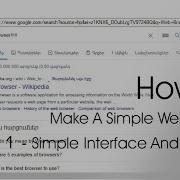 How To Create A Simple Web Browser In C And Windows Forms Part 1 The Interface And Search