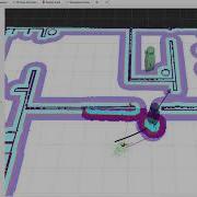 ROS2 Navigation2 Dynamic Object Following Demo